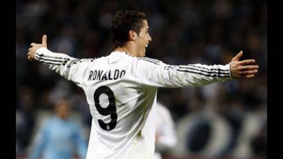 Cristiano Ronaldo celebra sus goles