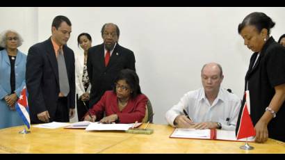 Amplían cooperación Cuba y Trinidad y Tobago