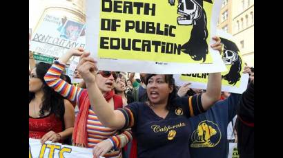 Protestas en Oakland