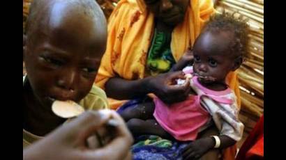 El hambre afecta a los africanos