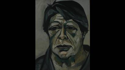 Autorretrato del pintor ecuatoriano Osvaldo Guayasamín