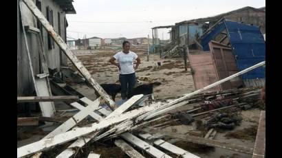 Daños del huracán Alex en México