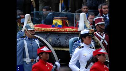 Restos simbólicos de Manuelita Sáenz