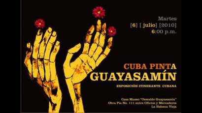Exposición itinerante Cuba pinta a Guayasamín