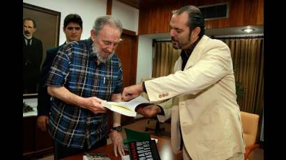 Fidel Castro y Daniel Estulin