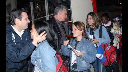 Delegación cubana al XVII Festival Mundial de la Juventud y los Estudiantes