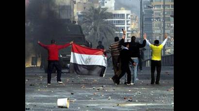 Protestas en Egipto