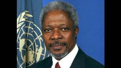 Kofi Atta Annan ​fue el séptimo secretario general de las Naciones Unidas