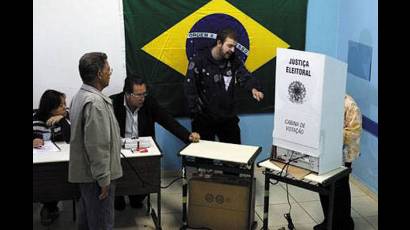 Elecciones regionales en Brasil