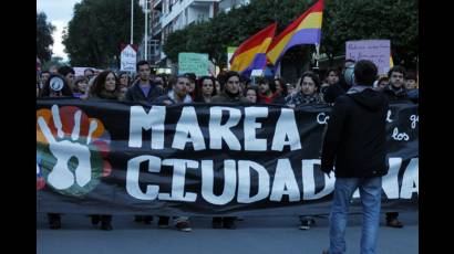 Marea ciudadana en España