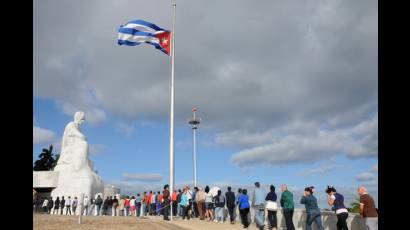 Homenaje al presidente Chávez