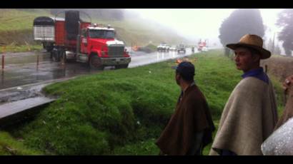 Paro nacional en Colombia