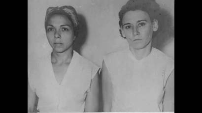 Melba Hernández y Haydée Santamaría