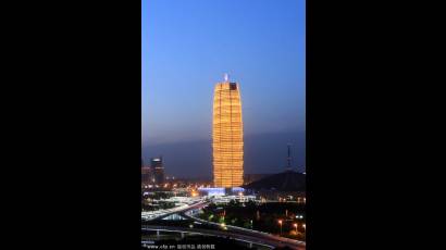 La torre del Zhengzhou Exhibition Hotel