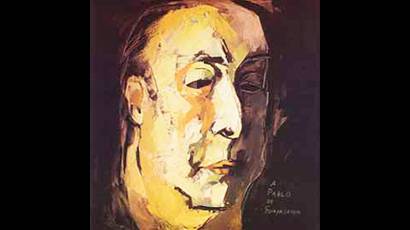 Retrato de Pablo Neruda