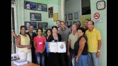 Trabajadores del Registro Cubano de Buques