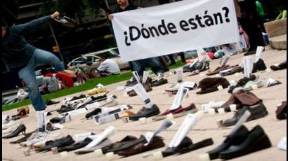 Protestas en México por estudiantes desaparecidos