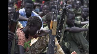 Niños soldados en Sudán del Sur