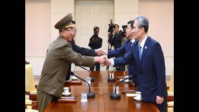 Cumplen las dos Corea lo pactado en acuerdo