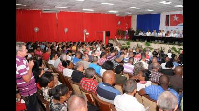 Asamblea Provincial de Balance del PCC en Artemisa