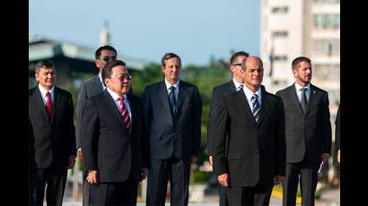 Visita oficial del Presidente de Mongolia