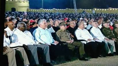 Acto Central Nacional por el 26 de Julio en Santiago de Cuba