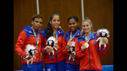 Equipo femenino de Cuba de tenis de mesa