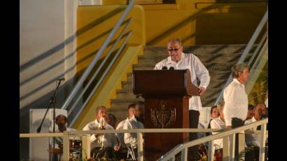 Acto Central Nacional por el 26 de Julio en Santiago de Cuba