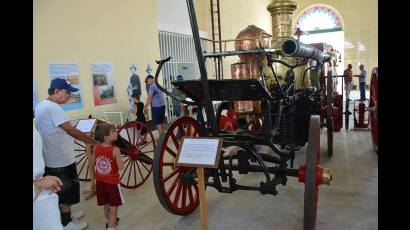 El museo de los bomberos en Matanzas