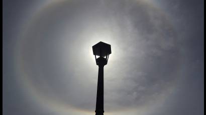 Halo Solar en las ciudad de Cárdenas
