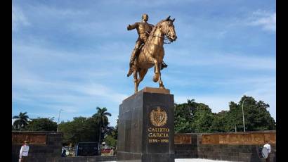 Monumento Calixto Garcia en nueva locacion