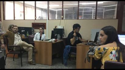 Entrevista online con parte del elenco de la novela cubana Entrega