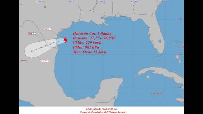 Hanna es el primer huracán de la temporada