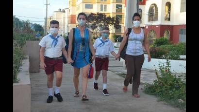 Inicio del curso escolar en Cienfuegos