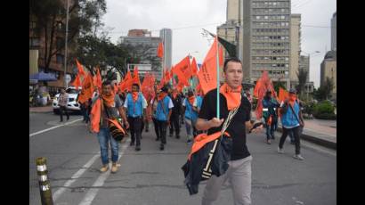 Marchas en Colombia