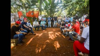 El Presidente cubano habló a los jóvenes