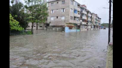 Lluvias fuertes en Matanzas