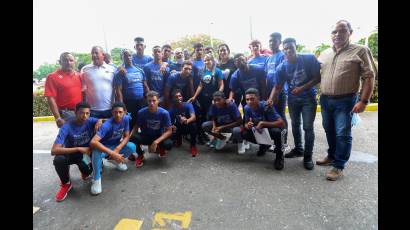 El equipo Cuba de béisbol sub-15 