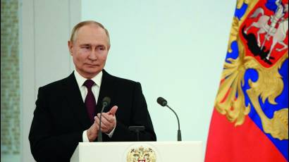 El Presidente ruso es objeto de amenazas de los servicios de inteligencia de Occidente. 