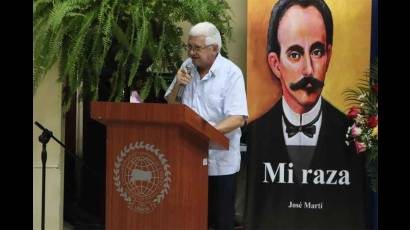 Acto de homenaje al Héroe Nacional de Cuba