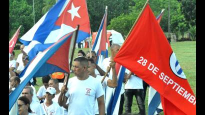 Acto Central por el Aniversario 155 del inicio de las guerras por la independencia