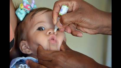 En Cuba se desarrolla la 63ra. Campaña Nacional de Vacunación