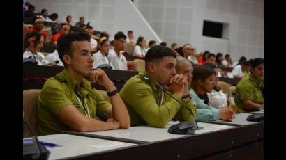 Delegados al 12mo. Congreso de la UJC