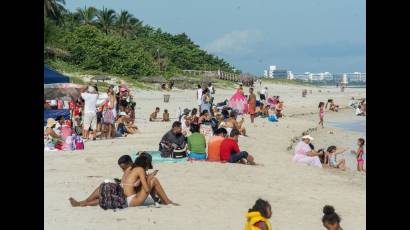 Playas cubanas en verano