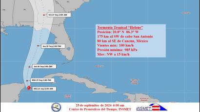 Tormenta Tropical Helene