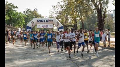 Se celebró este sábado la décima edición de la Carrera por la Amistad Cuba–Rusia.