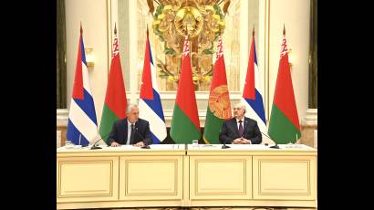 Cuba y Belarús refuerzan nexos bilaterales