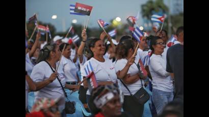 Acto por el 26 de julio en Ciego de Ávila