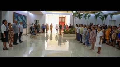 Reconocimiento a mujeres en el Palacio de la Revolución