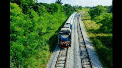 Servicio ferroviario en Cuba
